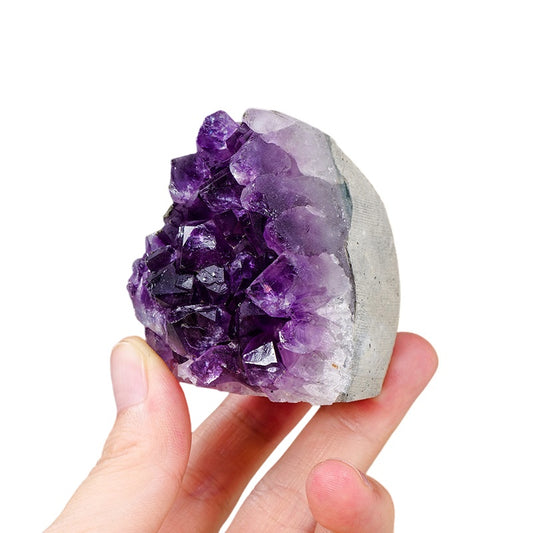 Uruguayan amethyst cluster, home feng shui decoration ornaments