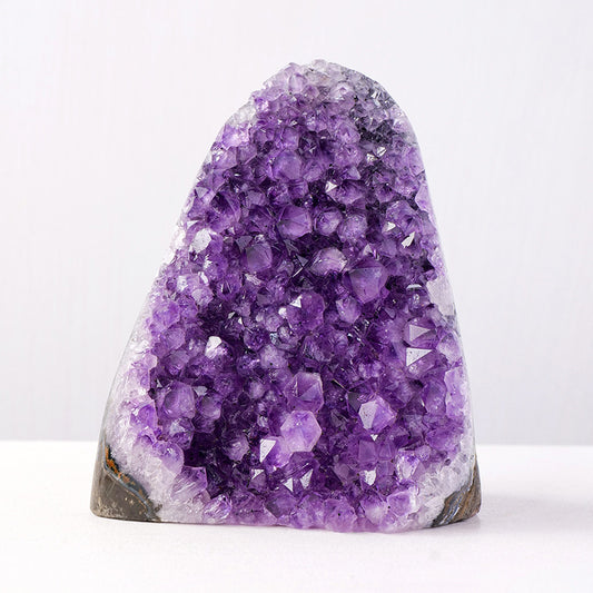 High-quality amethyst cluster, home feng shui decorative ornaments