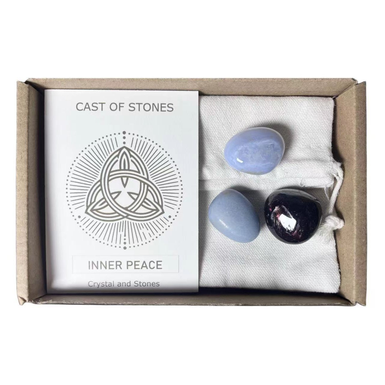 Natural crystal rough stone rolling stone set, agate rough stone, energy crystal rough stone